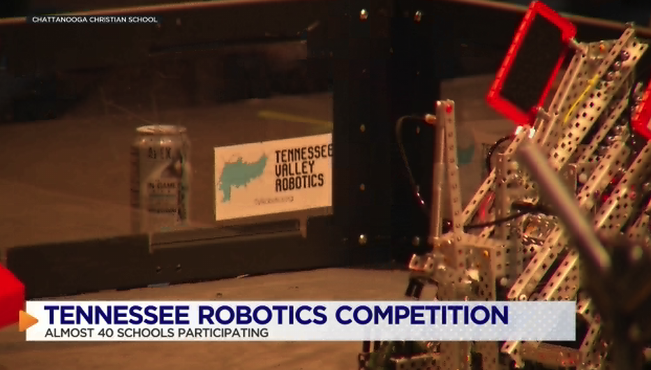 Students in the Tennessee Valley create problem-solving robots at Chattanooga Christian School competition Saturday